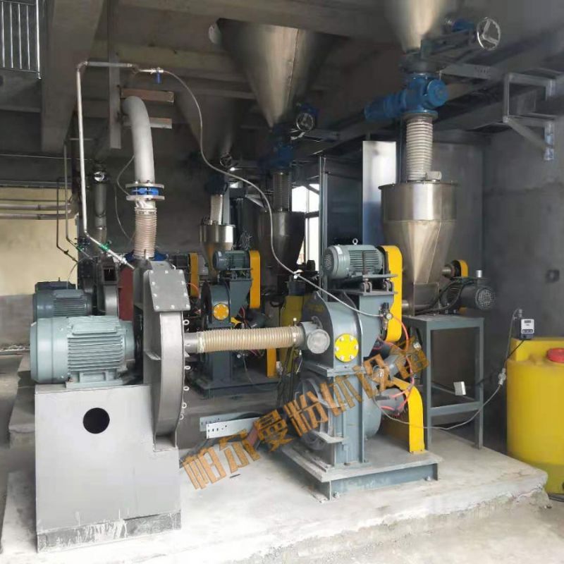 On-site baking soda grinding system in a factory in Suzhou